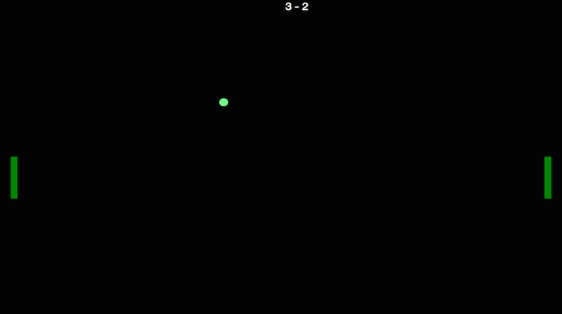 Pong Main Screen