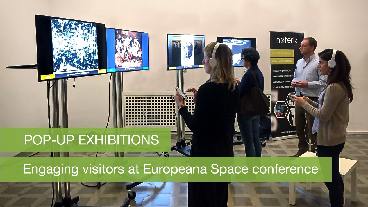 Engaging visitors of the Europeana Space conference in Berlin